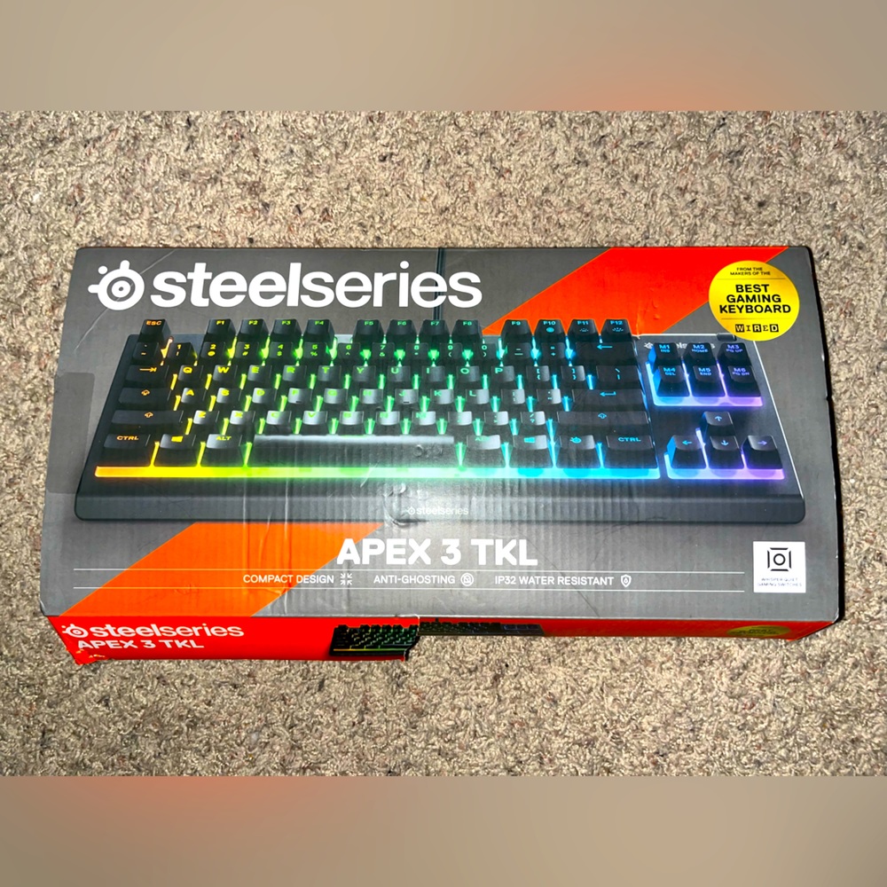 Steelseries APEX 3 TKL Gaming Keyboard (Wired)